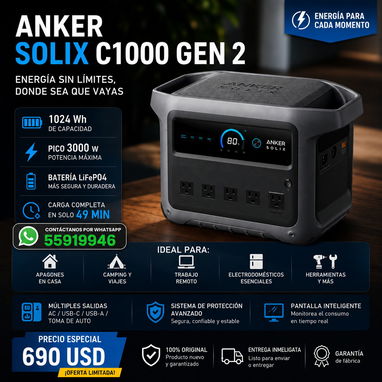 Anker SOLIX C1000 đź’Ą - Img 121626740