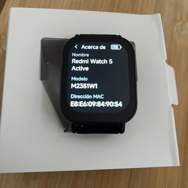 Redmi Watch 5 Active Negro. Smartwatch. Reloj inteligente, bateria hasta 8 dias sin cargar. Más de 50 modos deportivos - Img 125209488