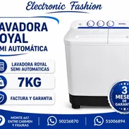 LAVADORAS ROYAL SEMI AUTOMATICA 7kg 170USD TELEVISORES CAFETERA ELECTRICA ARROCERA BATIDORA REYNA REFRIGERADOR ROYAL - Img 50672835