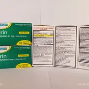 🎁 Caja de Aspirina de 81mg 💬 40 tabletas - Img 55285567