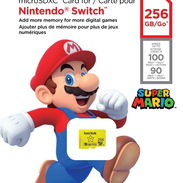 MicroSDX SanDisk 256gb Licencia Oficial Nintendo Switch nueva en su caja. - Img 52193061