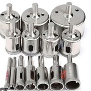Juego de brocas diamantadas circulares para vidrio porcelanato y cerámica - Img 55730903