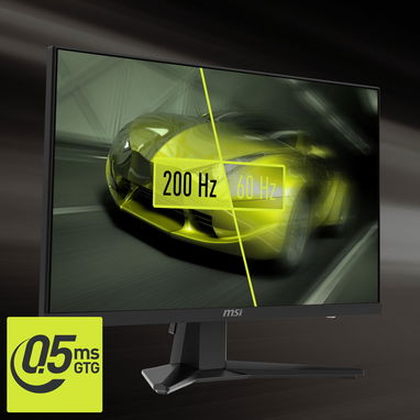 Monitor Gaming MSI MAG 244F 24' FHD 1920x1080p Rapid IPS 200hz 0.5ms AMD FreeSync. Exclusivo鉂椻潡 - Img 123168903