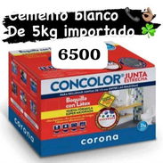 Cemento blanco de 5 kg, importado - Img 57280685