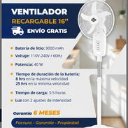 Ventilador Recargable Marca EKO - Img 56249680
