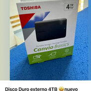 DISCO Duro EXTERNO Toshiba 4tb/ En venta HDD Externo Protatil NUEVO / Toshiba Canvio Basics 4tb / En CAJA / +5353161676 - Img 45206090