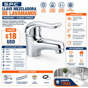 De Lavamanos / S.P.C / Llave Mezcladora De Lavamanos - Img 57529803