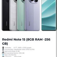 ⭐ Redmi Note 15 (8GB – 256GB) - Img 56575749