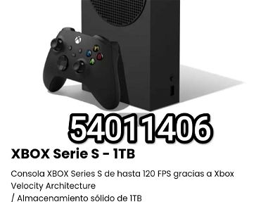 !!!XBOX Serie S - 1TB Consola XBOX Series S de hasta 120 FPS gracias a Xbox Velocity Architecture!!! - Img main-image-45631497