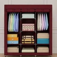 ORDEN Y ESTILO POR SOLO 42 USD! 🚀 ¿Cansado de la ropa desordenada o espacios pequeños? El Closet Portátil Organizador - Img 55809199