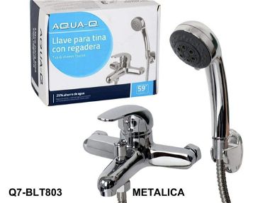 Llave mescladora monomando doble tiro para ducha y bañera - Img main-image-45698590