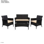 📢 Juegos de muebles para terraza o bordes para piscinas con cuatro piezas. Importados - Img 55742167