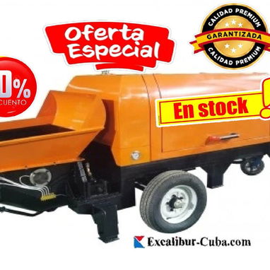 Bomba de hormigón* con motor diésel de 40 kW*, 100 m de largo x 40 m de alto*, nuevo modelo de importación (disponible d - Img 108611972