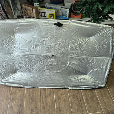 Sombrilla parasol plegable para auto - carro (c) - 3/5