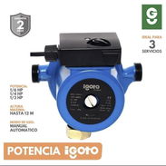 Presurizador Automático 1/6, 1/4 Y 1/3 Hp. IGOTO PAC21 - Img 58413932