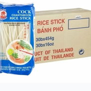 Cock Brand Rice Sticks, 3Mm Wide 454g/16oz (30/Case) - Img 57348299