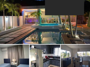 Renta casa en Boca Ciega con piscina y jacuzzi con recirculación,3 habitaciones, 3 baños,cocina equipada,56590251 - Img main-image