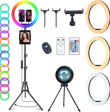 📢 Aro de Luz  --> Mejorando el atractivo visual de tu negocio!!! #LucesLED #EstéticaVisual #Tecnología - Img 40448986