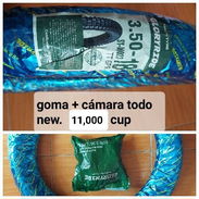 Vendo o cambio Goma de moto mas cámara, R 18 3.50, todo new - Img 56972209