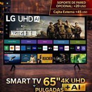 ↘️ SMART TV 4K UHD LG 65" SERIE UT70 2024  Precio 680 💵 Con cajita externa 725 💵  1 mes de garantia con factura . - Img 55066867