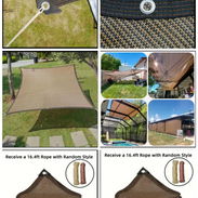 Toldo para sombra marrón 2 x 4 $23 - Img 57409513