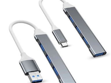 Extensión HUB USB/Tipo C a USB 2.0 / Regleta USB - Img 61173555