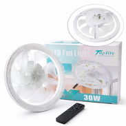 💡🌀 *LÁMPARA LED CON VENTILADOR INTEGRADO*– 35 USD - Img 55781892