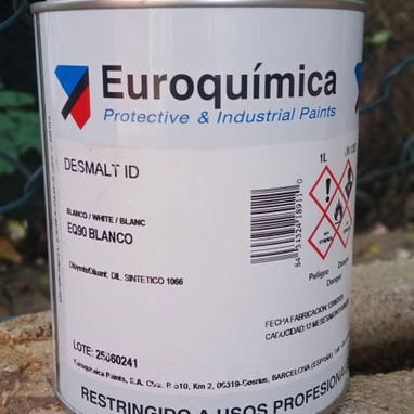 Esmalte blanco, Euroquimica 1L - Img 123349696