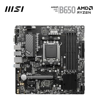MSI PRO B650M-P V1 - Placa Base Micro-ATX AM5, DDR5, PCIe 4.0, M.2 Gen4, LAN 2.5G 🌐 191.64 USD - 2/7