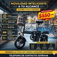Bicicleta eléctrica plegable - Img 54295078