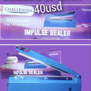 Selladora de Nylon. Challenger🇺🇸. 3️⃣0️⃣0️⃣mm. Sellado Automático. Temp Regulable. Resistencia de Repuesto - Img 54806805