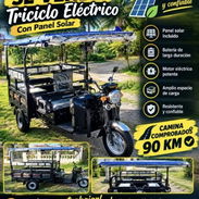Triciclo con panel solar - Img 58223444
