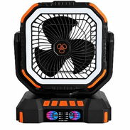 VENTILADOR RECARGABLE PORTÁTIL F22 CON LUZ LED 40000mAh - Img 57004993