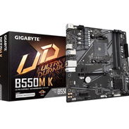 Motherboard GIGABYTE B550M K – AM4 Ryzen 3000/4000/5000, Micro-ATX, DDR4, PCIe 4.0, Dual M.2 🌐 125.71 USD - Img 57019699