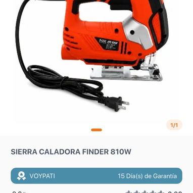 Herramientas de trabajo, extensión eléctrica - 6/9