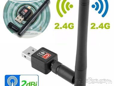 ⭕️ Adaptador Wifi Usb Memoria Wifi 💥 Antena Wifi GAMA ALTA 🛍️ (78732568) - Img main-image-45657063