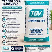 1 CM-CEMENTO TBV 50 KG – ALTA RESISTENCIA PARA CONSTRUCCIÓN (26 usd) - Img 56778264