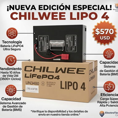 ‼️BATERIAS CHILWEE LIPO4 de 25 Ah x 72 Vol‼️ Wa.me/+5354260323 ...... Energía potente y 100% segura! ⚡🔋 Llegaron las n - Img 124850725