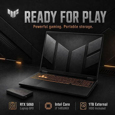 Laptop Gaming ASUS TUF F16/CORE i7 14650HX/32GB DDR5, 5600Mhz/1 Tb SSD/RTX 5060 8G Precio 1470 USD - Img 125391158