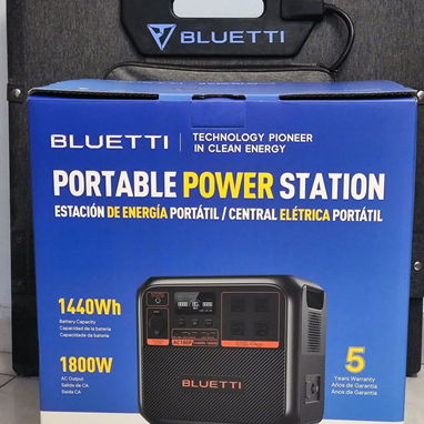 Bluetti AC180P 1440Wh + Panel Solar plegable 200W - 2/4