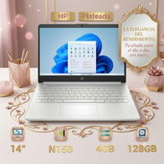 Laptop HP 14", Procesador Intel N150 (Modelo: 14-dq6105dx) 4 GB RAM, 128 GB UFS - Plateado (Nuevo) 💻 HP 14" Plateada ( - Img 57022388