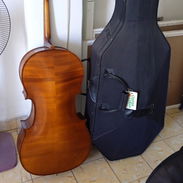 Vendo cello con doble forro, sus 4 cuerdas nuevas de repuesto - Img 56137176