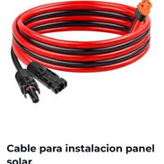 Cable solar de 10 metros con conectores MC4 - Img 56847057