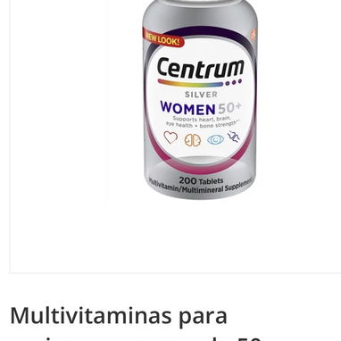 Centrum para mujeres y hombres mayor de 50 de 200 tb 29 usd - Img 121356322