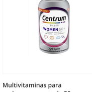 Multivitaminas para mujeres mayores de 50 años Centrum 275 tab 29 usd - Img 54621479