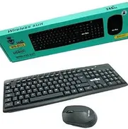 Kit de teclado y mouse inalámbrico con 1 solo receptor.   25 USD - Img 49918888