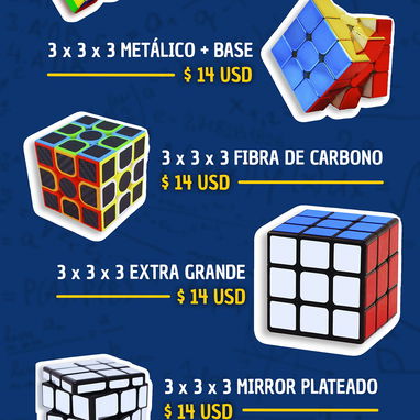 Cubos de Rubik, Speedcubes y Cubos Mágicos | 2x2 3x3 4x4 5x5 | La Habana - 3/5