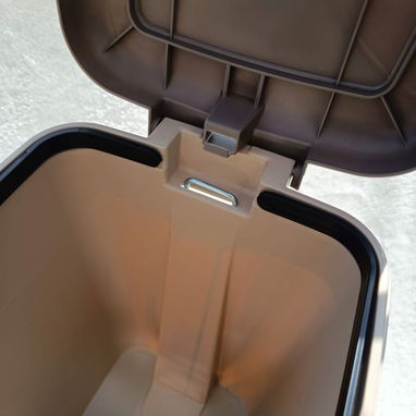 Cesto de basura con Pedal SLIM 15 lt (cv) - 4/5