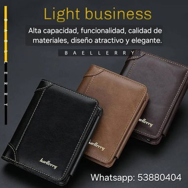 Regala (te) billetera de cuero Elegante y duradera. - Img 108860079
