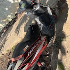 Moto electrica frente roto bateria 72x20 25km - Img 125091149